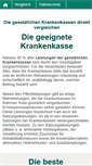 Mobile Screenshot of krankenkassen-direkt-vergleich.de